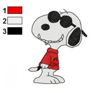 Snoopy 44 Embroidery Design
